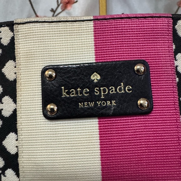 Kate Spade Black and Pink Patterned Crossbody Bag - Picture 2 of 12